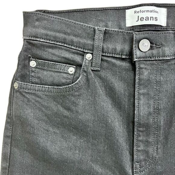 Reformation Julia High Cigarette Jean SIZE 27 - Picture 3 of 12